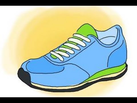480x360 How To Draw Running Shoes