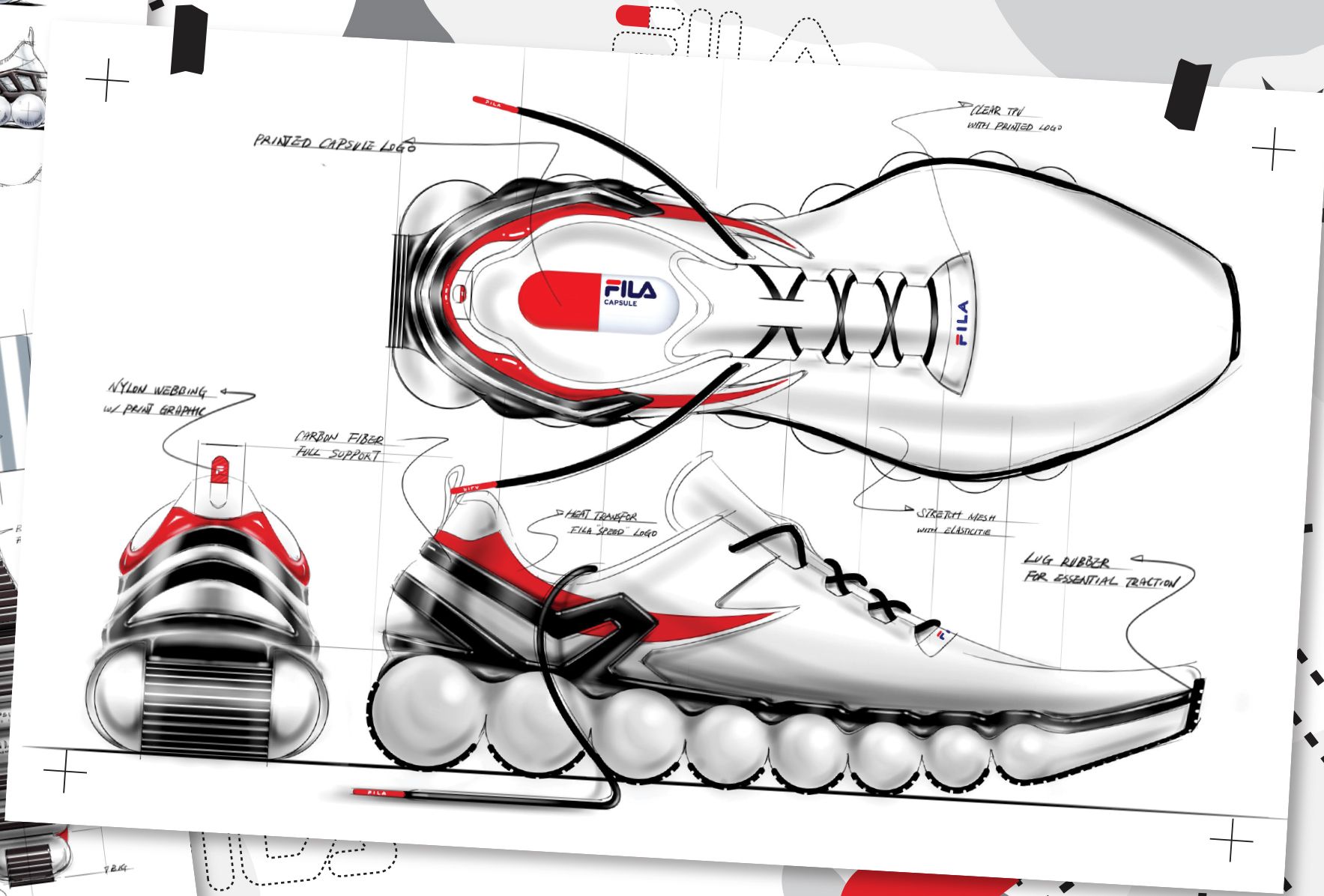 Running Shoe Drawing at GetDrawings | Free download