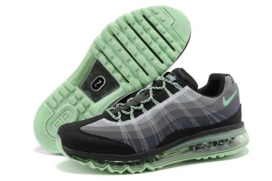 550x365 Men Nike Grey Black Air Max 95 360 Running Shoes Drawing