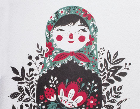 Russian Doll Drawing at GetDrawings | Free download