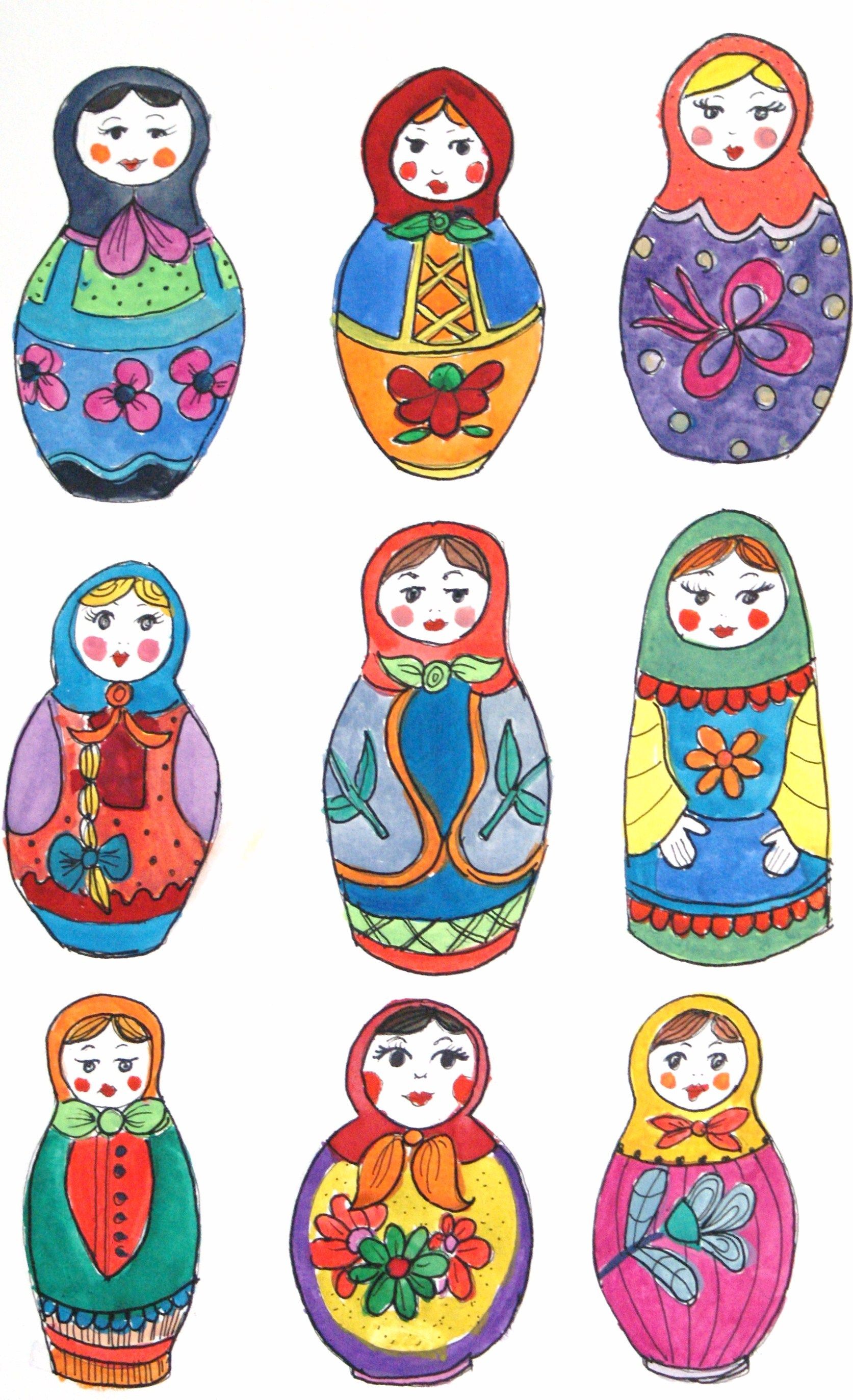 1673x2744 Drawing Drawing Collages By Me Dolls, Matryoshka
