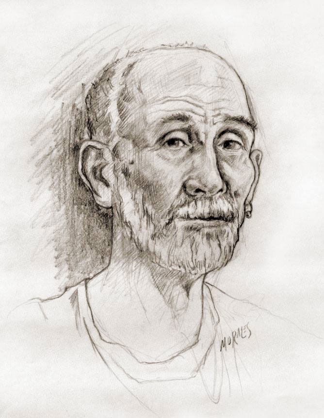 668x863 A Portrait Drawing Using The Russian Approach Ben Morales Correa