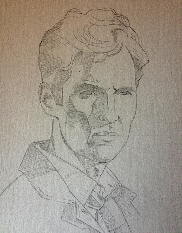 600x767 Rust Cohle Illustration