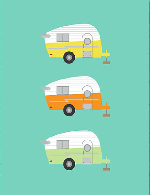500x650 21 Beautiful Camper Trailer Drawing