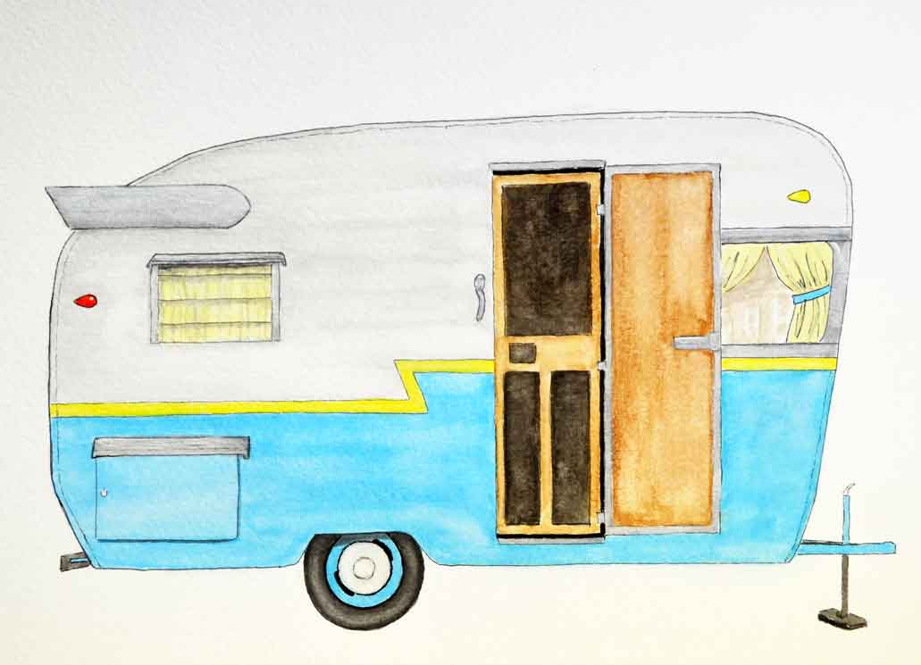 Rv Drawing at GetDrawings | Free download