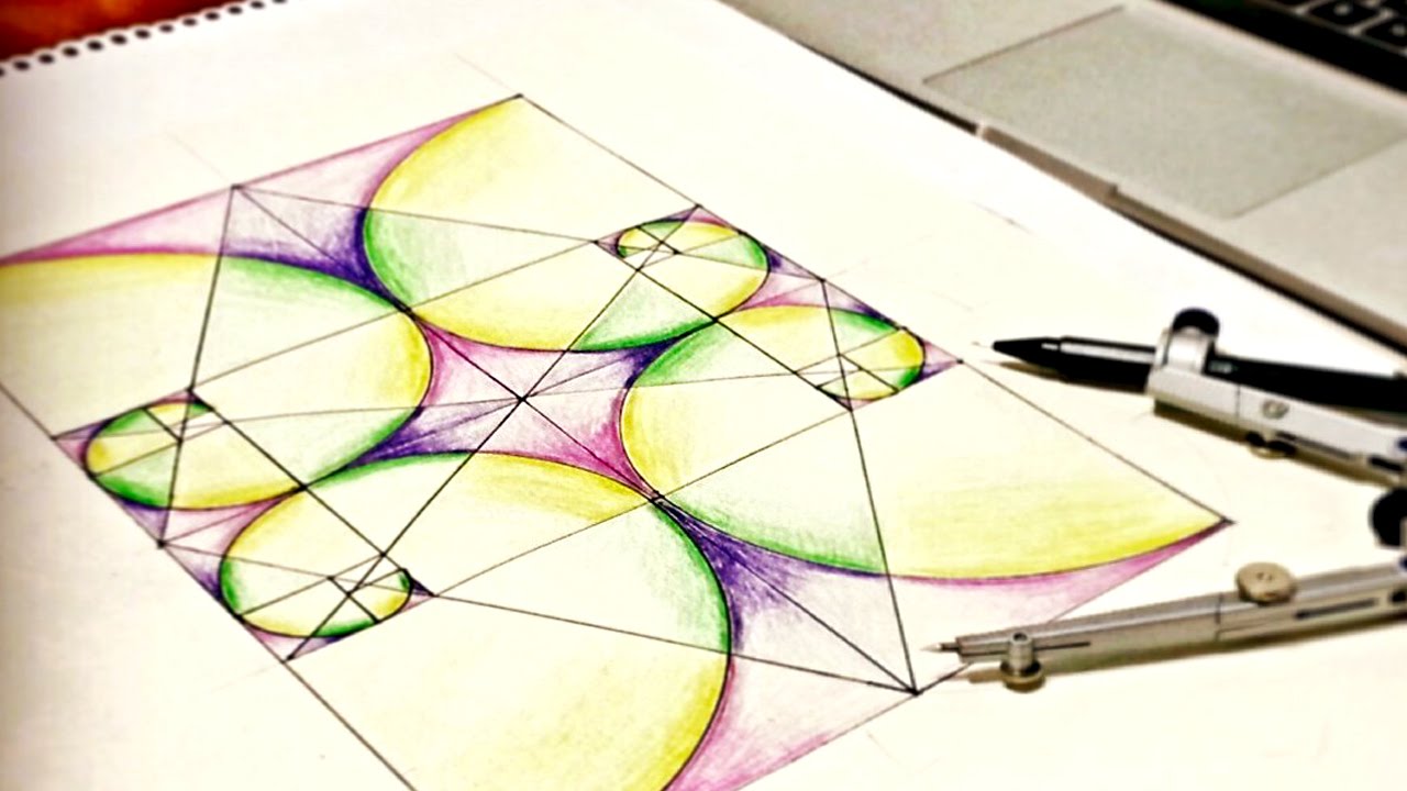 1280x720 How To Draw Golden Ratio Spirals Tutorial On Sacred Geometry
