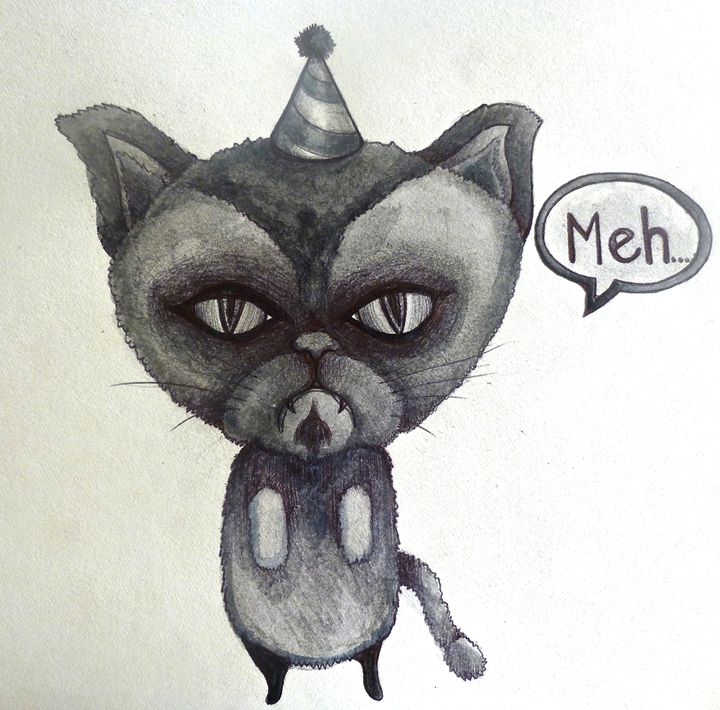 720x710 Grumpy Cat Party Poop Sad Cartoon