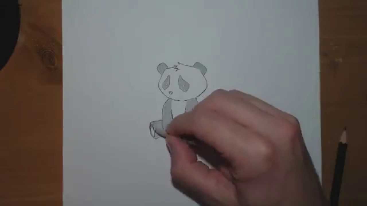 1280x720 How To Draw A Sad Panda