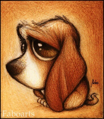364x416 Sad But Cute Puppy Drawing Cute Drawings (Drawing Ideas) D