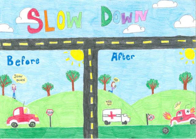 640x453 Donegal Primary Schools Road Safety Art Competition Winners
