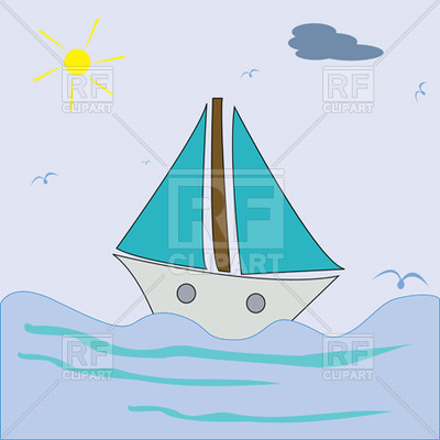 400x400 Sailing Boat