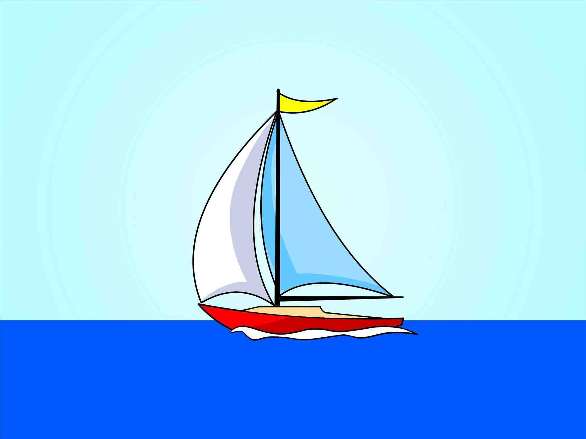 1900x1425 Sailing Boats Drawings