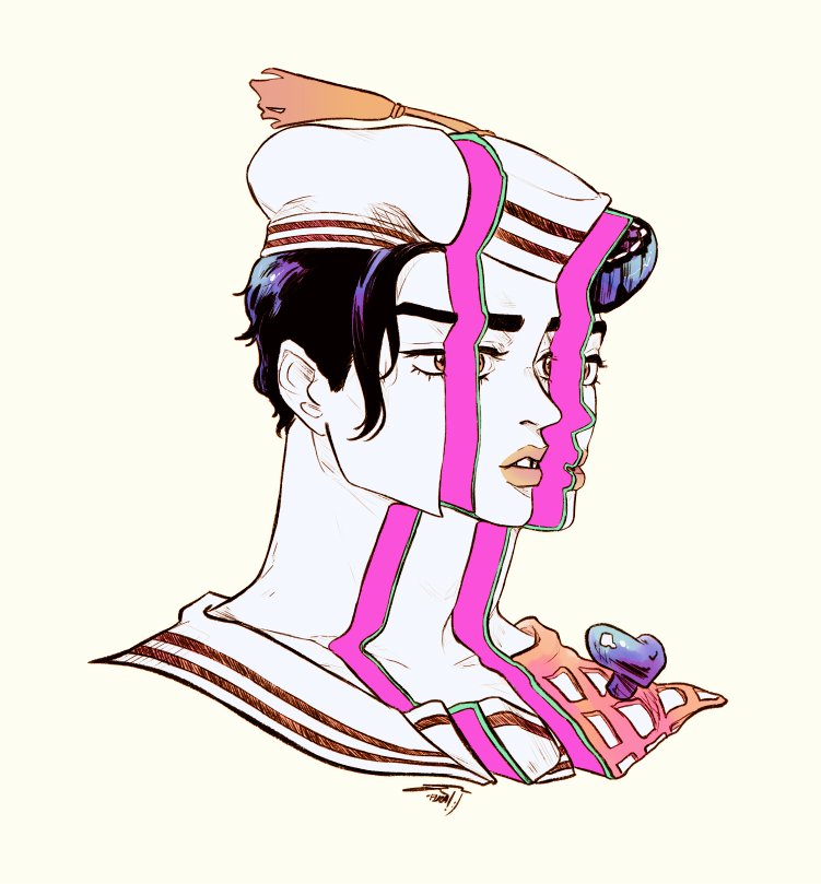 751x809 Jojo's Bizarre Adventure Part 8 Jojolion Higashikata Jousuke