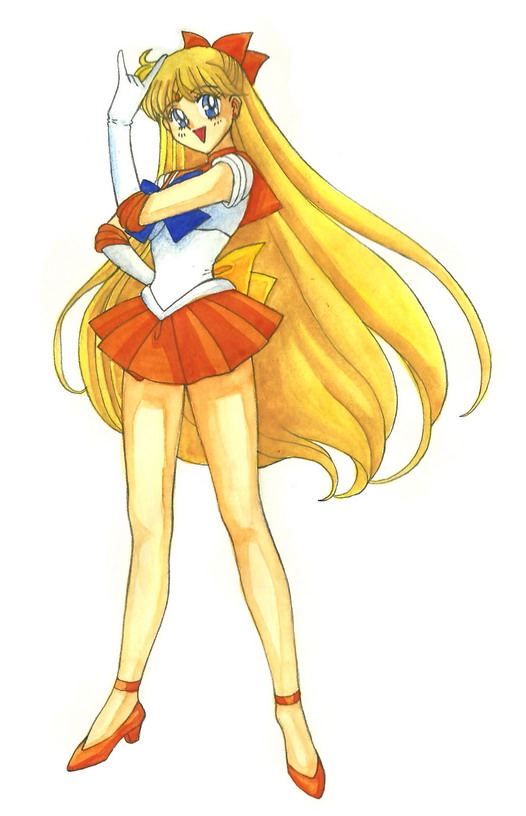 526x816 How To Draw Sailor Venus 6 Steps (With Pictures)