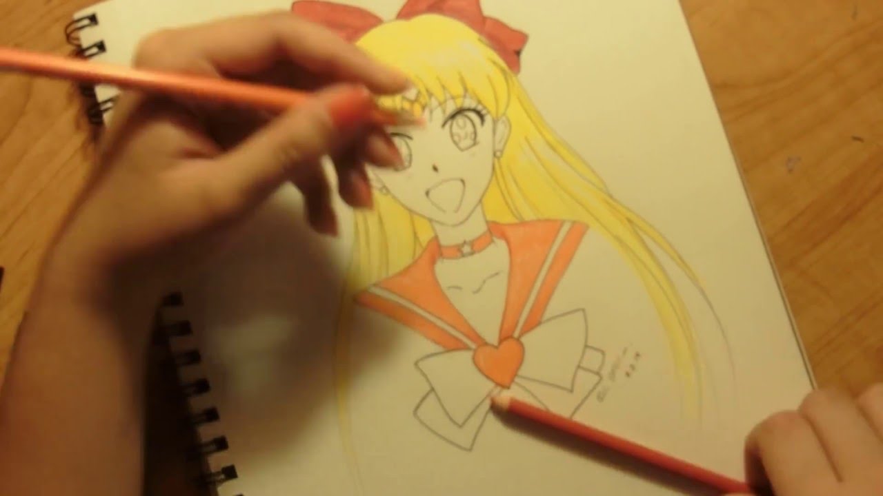 1280x720 How To Draw Sailor Venus (From Pretty Guardian Sailor Moon Crystal
