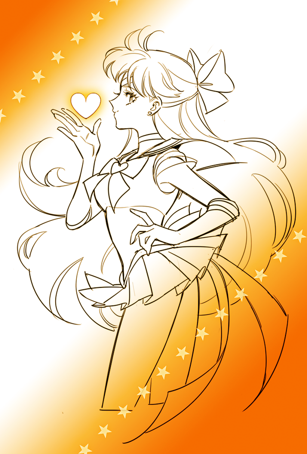 600x888 On Sailor, Sailor Moon And Moon