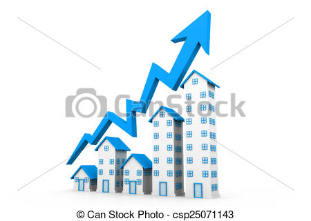 450x320 Growing Home Sales Drawing