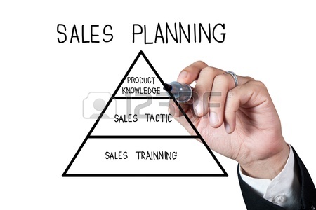 450x300 Hand Drawing Sale Planning On Whiteboard Stock Photo, Picture