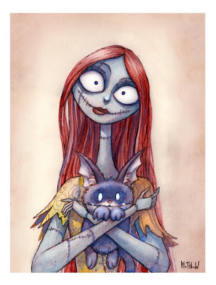 304x400 Nightmare Before Christmas Sally Www. Matthew Art Com