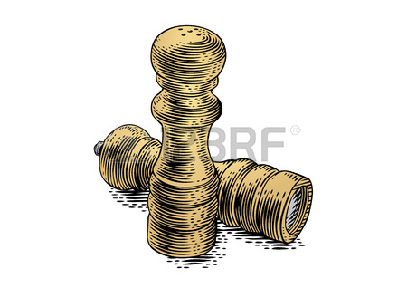 450x318 Glass Salt And Pepper Shaker On A White Background Royalty Free