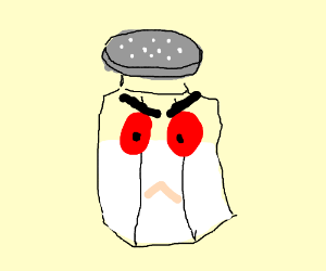 300x250 Angry Salt Shaker