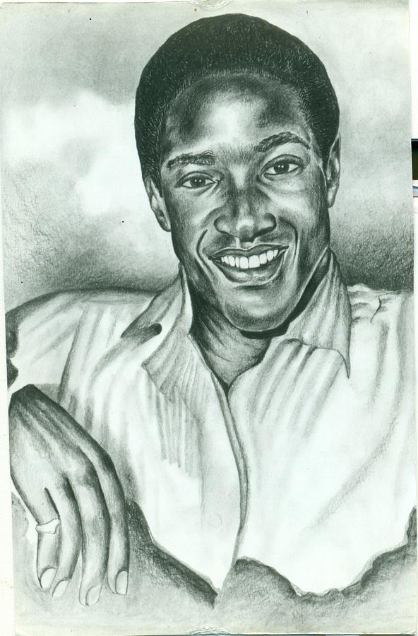 592x900 Sam Cooke Drawing By Anthony Hurt