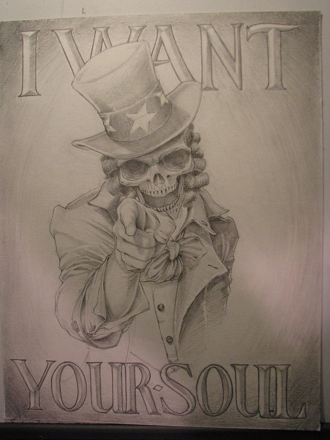 675x900 Uncle Sam Drawing By Jared Rice