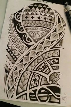 236x354 Tongan Tribal Drawings Polynesian Tribal Design With Celtic