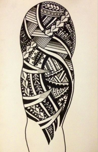 386x600 Samoan Tattoo Tumblr