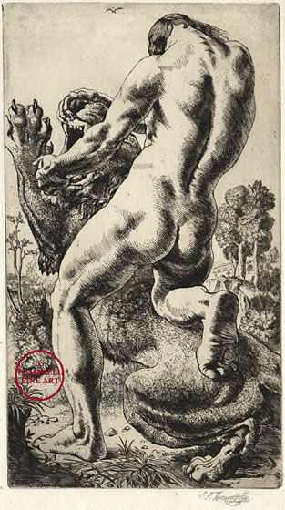 313x560 And The Lion By Charles Frederick Tunnicliffe