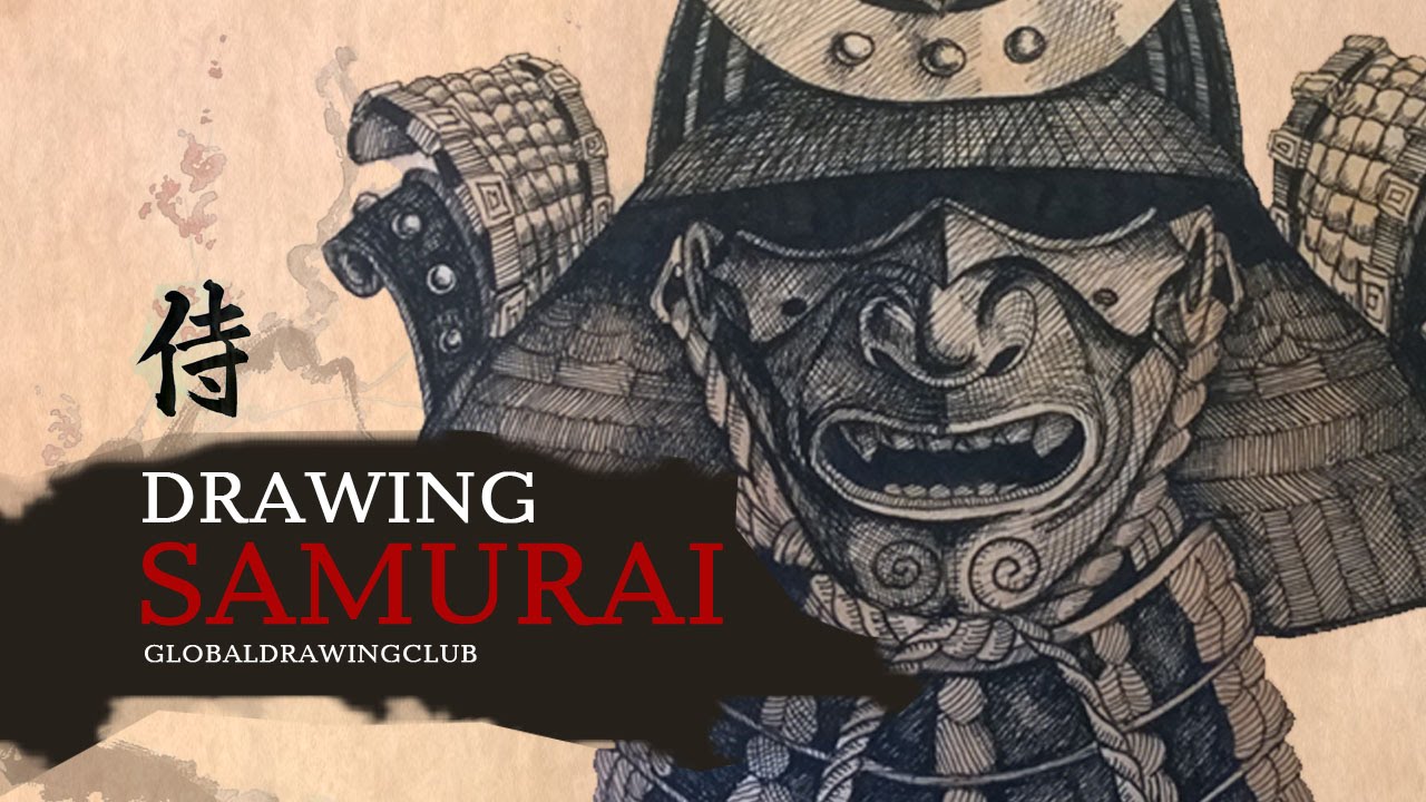 1280x720 Drawing Samurai