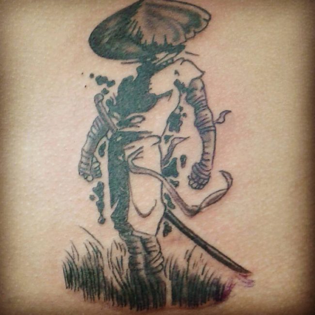 650x650 Best Japanese Samurai Tattoo