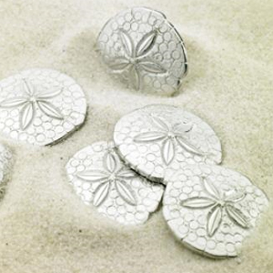 300x300 Sand Dollar Pocket Charms