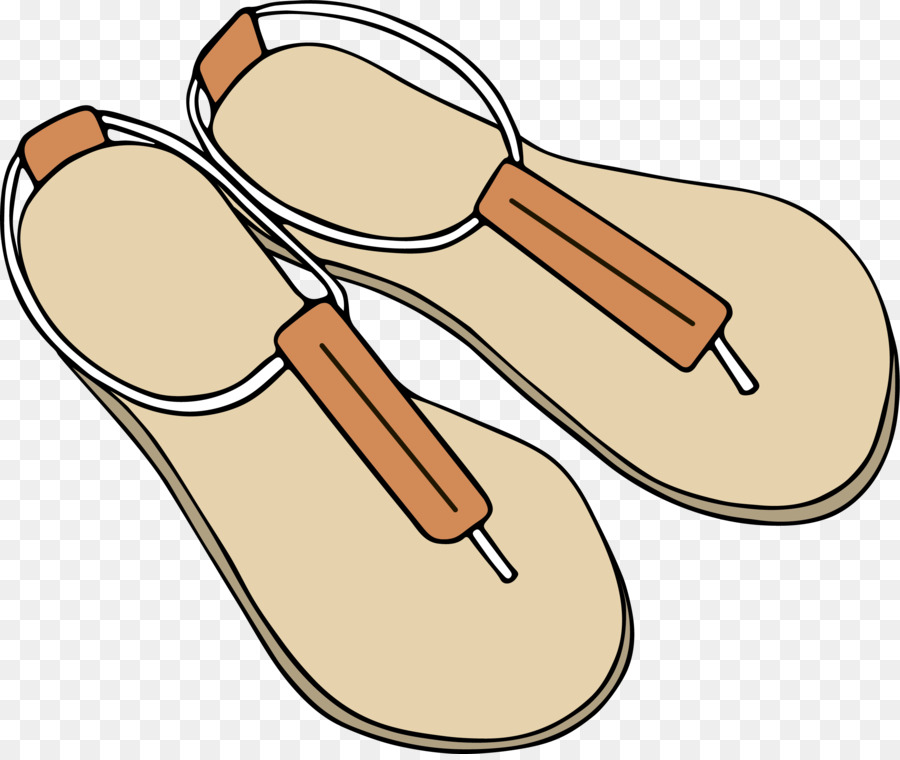 900x760 Sandal Drawing Cartoon Clip Art