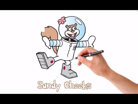 480x360 How To Draw Sandy Cheeks From Spongebob