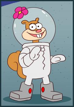 242x350 How To Draw How To Draw Sandy Cheeks From Spongebob Squarepants