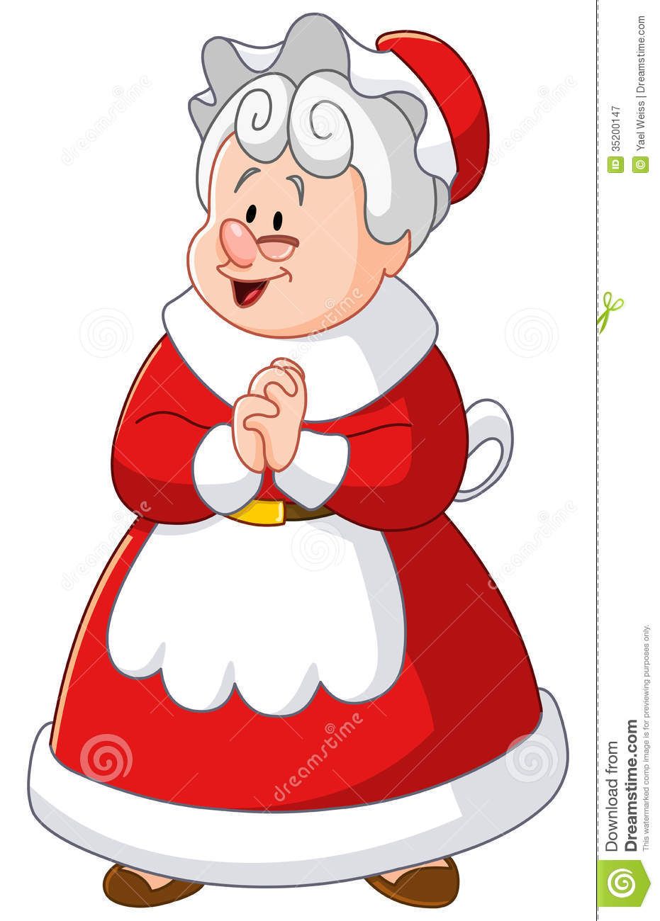 931x1300 Mrs Claus Christmas