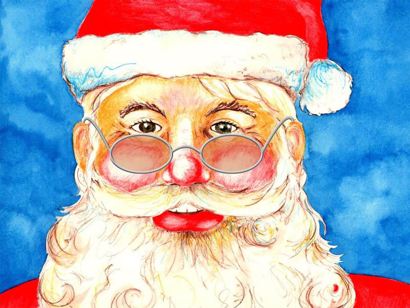 800x600 Santa Claus. Holidays. Drawings. Pictures. Drawings Ideas For Kids