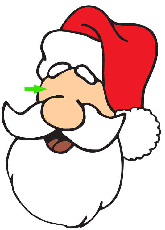 535x745 How To Draw Santa Claus