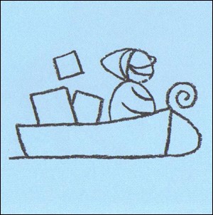 300x302 How To Draw Santa Claus Sleigh