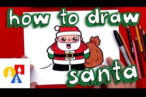 480x321 How To Draw Santa Claus Step By Step Easy Drawing Lesson