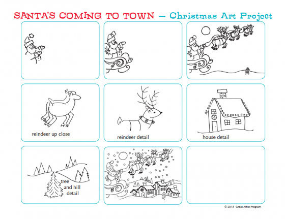 560x431 Santa Claus Is Coming To Town Free Lesson Plan And Step By Step