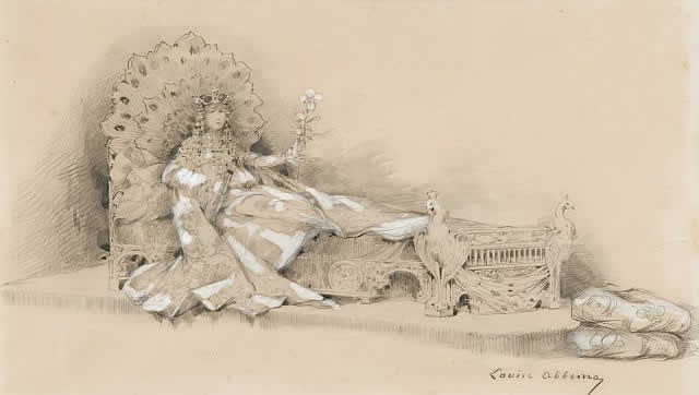 640x362 Rene Lalique Drawings Sarah Bernhardt