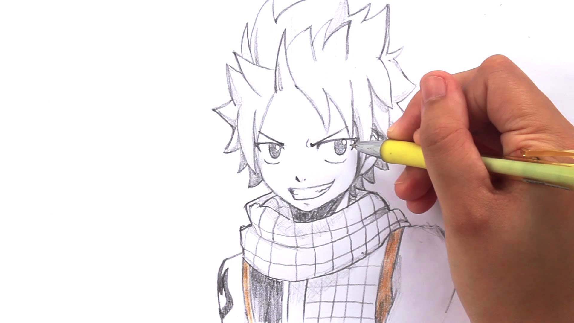 1920x1080 How To Draw Natsu Dragneel From Fairy Tail