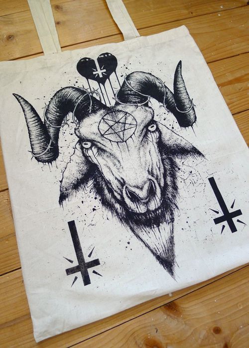 500x699 Drawn Demon Goat