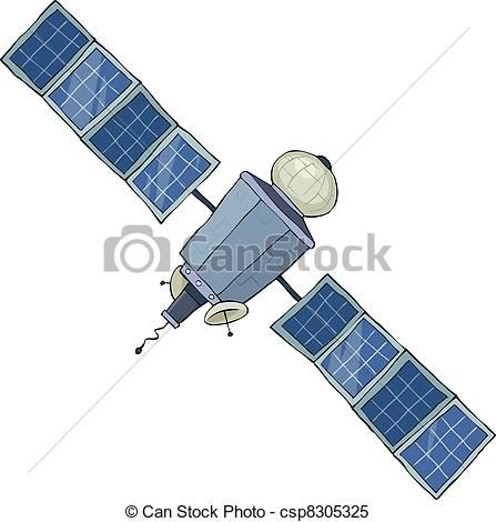 447x470 Space Satellite Drawing My Work Booster