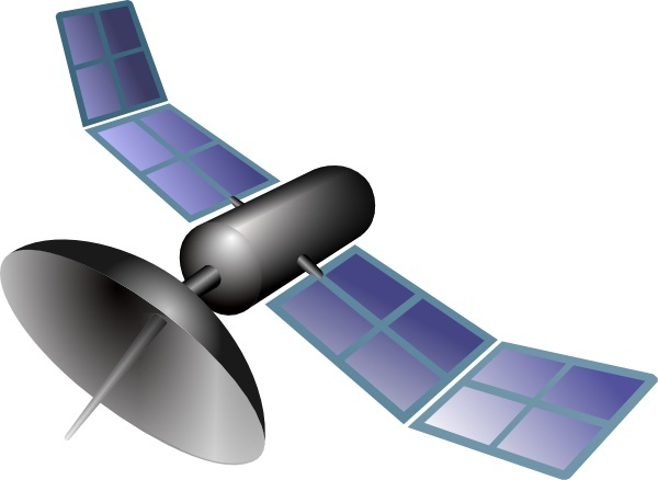 600x438 Satellite Clip Art Free Vector In Open Office Drawing Svg ( Svg