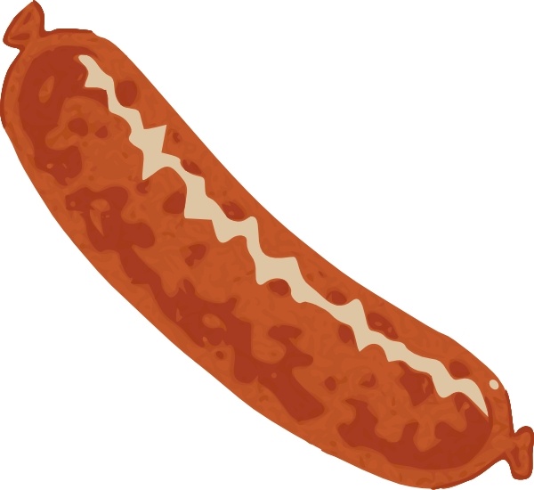 600x550 Sausage Clip Art Free Vector In Open Office Drawing Svg ( Svg