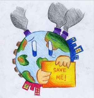 Save Earth Drawing Pictures at GetDrawings | Free download