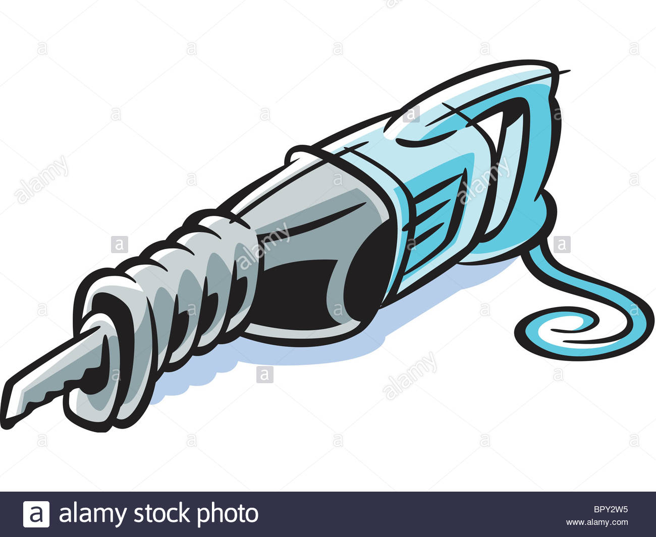 1300x1065 Drawing Of A Reciprocating Saw Stock Photo 31327777